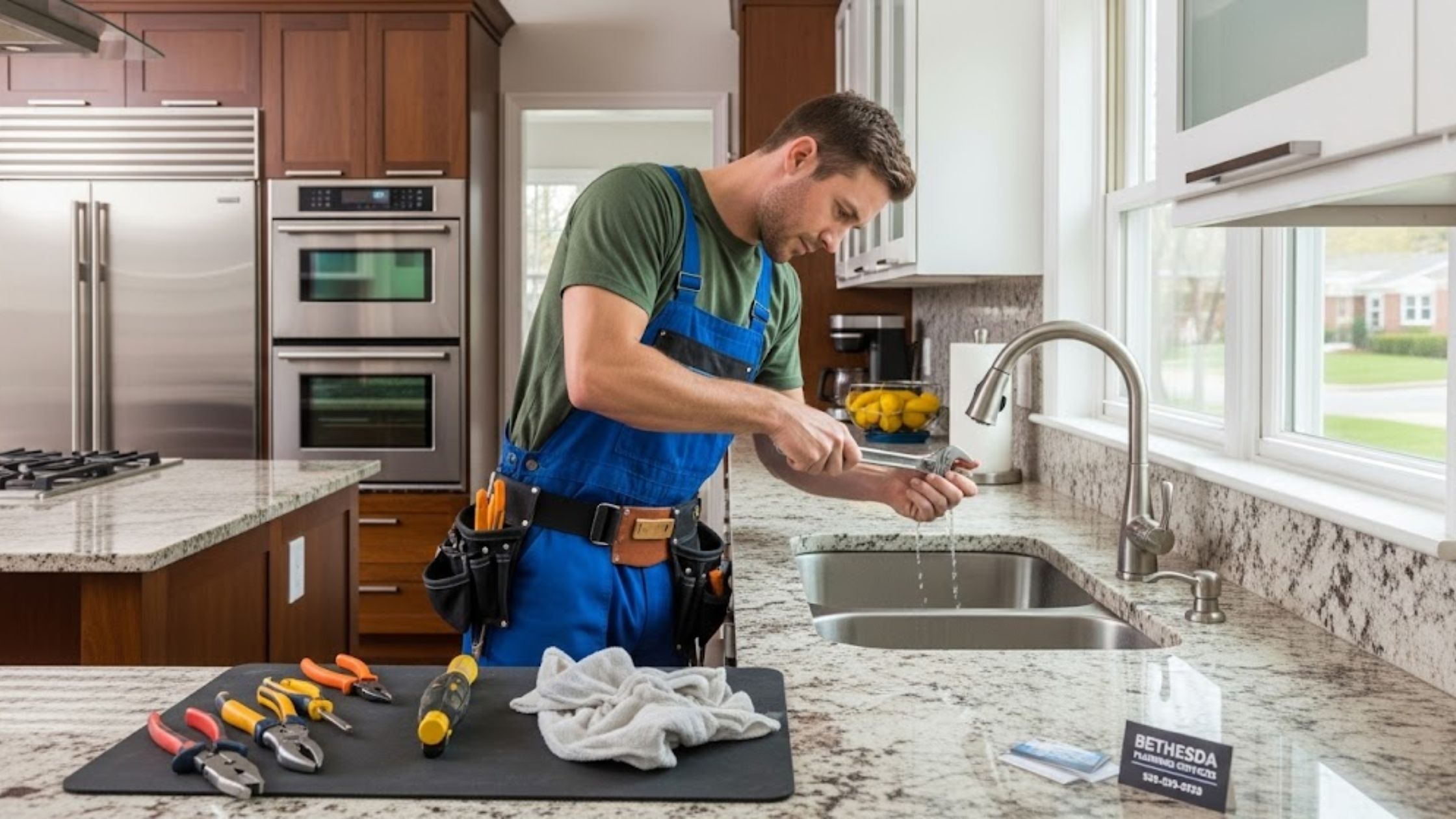 What Types of Plumbing Services Do Bethesda Plumbers Provide?