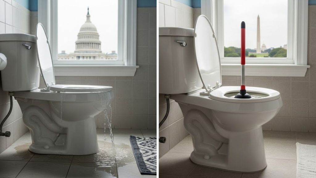 What Are the Most Common Toilet Problems in Washington, D.C. Homes?